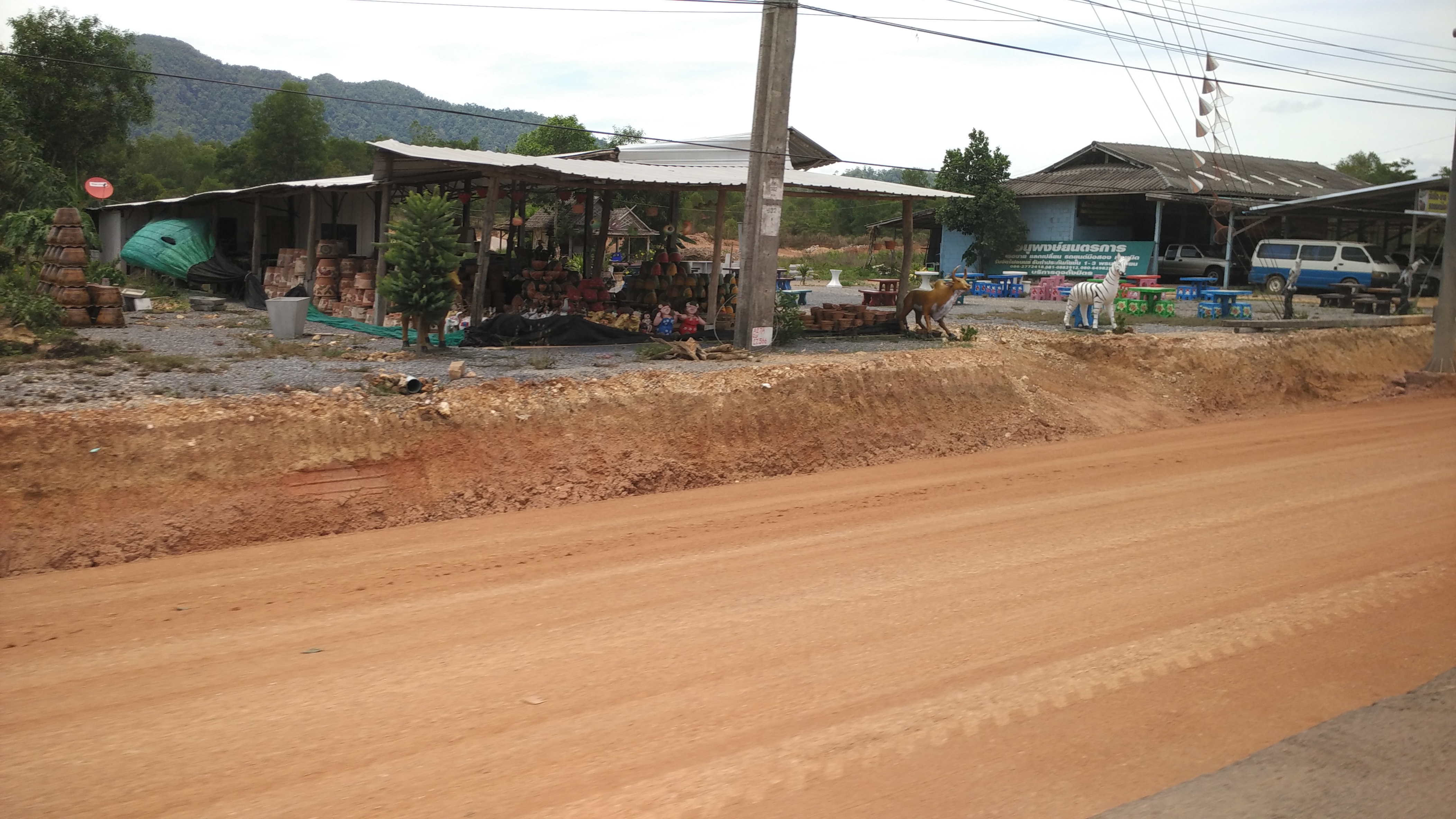 Strassenerneuerung Krabi - Koh Lanta